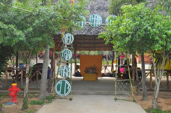 Chùm ảnh : Muôn màu cổng chào tại hội trại Lý Công Uẩn
