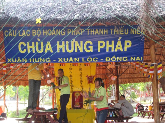 Chùm ảnh : Trại của các CLB Thanh thiếu niên tham dự hội trại Lý Công Uẩn