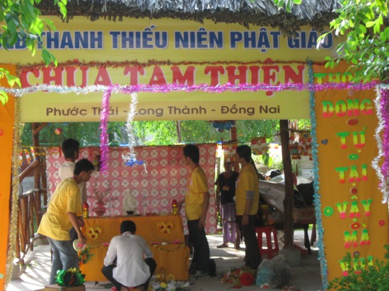 Chùm ảnh : Trại của các CLB Thanh thiếu niên tham dự hội trại Lý Công Uẩn