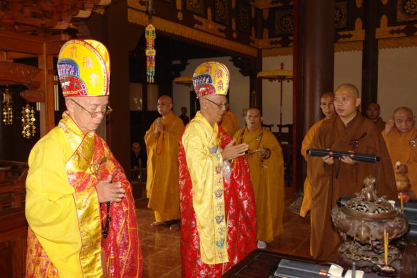 Niêm phong Giới Đài tại chùa Minh Thành Gia Lai