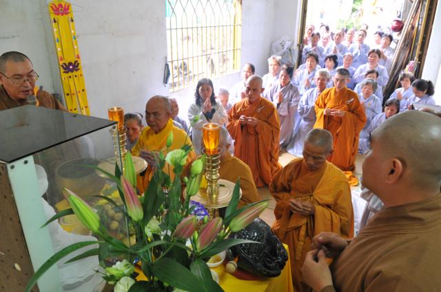 Tp.Hồ Chí Minh : Chùa Phước Trí (Hóc Môn) Tổ Chức Lễ Khởi Công Động Thổ Trùng Tu Tái Thiết Ngôi Tổ Đường, Tăng Xá Và Nhà Trù