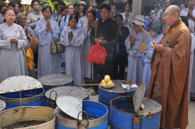 Tp.Hồ Chí Minh : Chùa Phước Trí (Hóc Môn) Tổ Chức Lễ Khởi Công Động Thổ Trùng Tu Tái Thiết Ngôi Tổ Đường, Tăng Xá Và Nhà Trù