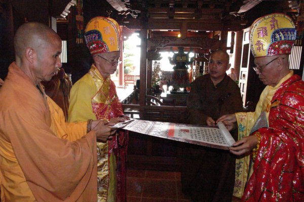 Niêm phong Giới Đài tại chùa Minh Thành Gia Lai