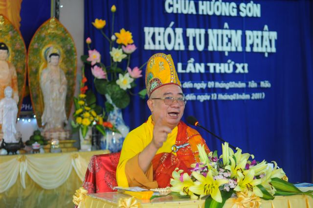 Đà Nẵng: Chùa Hương Sơn tổ chức khóa tu niệm Phật lần thứ 11