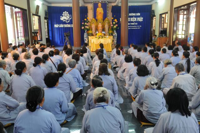 Đà Nẵng: Chùa Hương Sơn tổ chức khóa tu niệm Phật lần thứ 11
