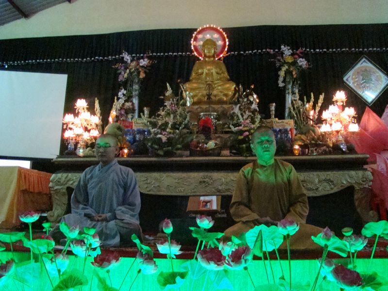Nam Định: những hoạt động ý nhĩa trong ngày thứ 5  của khóa tu đạo đức tại chùa Vấn Khẩu