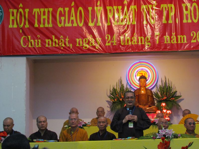 Một ngày ý nghĩa tại Hội thi giáo lý Phật tử cấp thành phố năm 2011