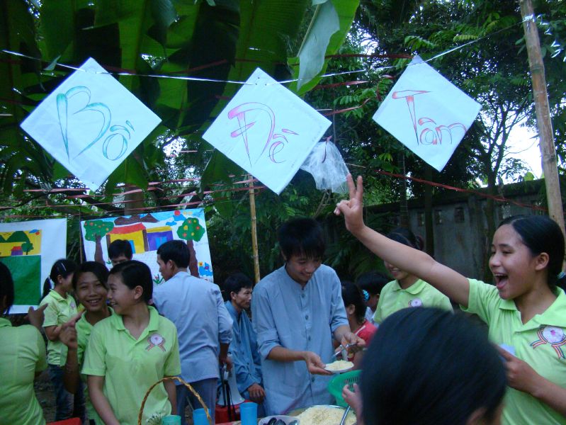 Nam Định: những hoạt động ý nhĩa trong ngày thứ 5  của khóa tu đạo đức tại chùa Vấn Khẩu