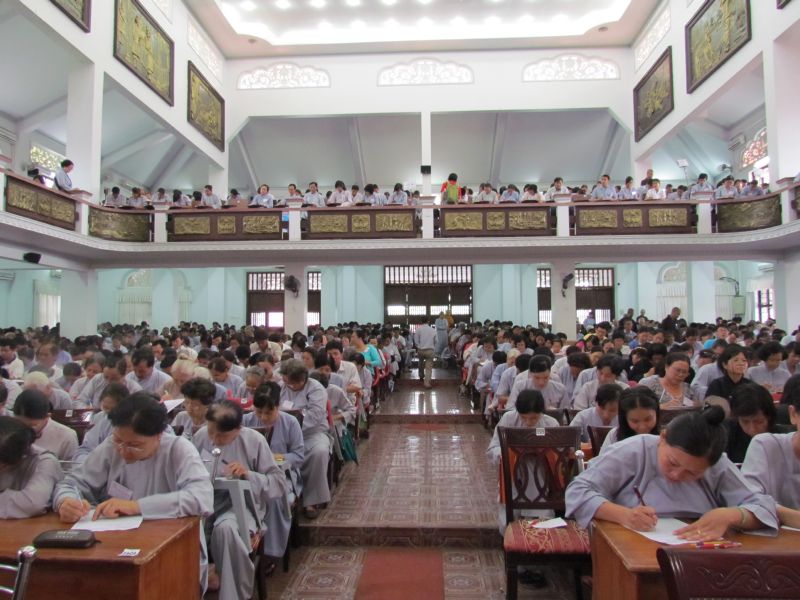 Một ngày ý nghĩa tại Hội thi giáo lý Phật tử cấp thành phố năm 2011