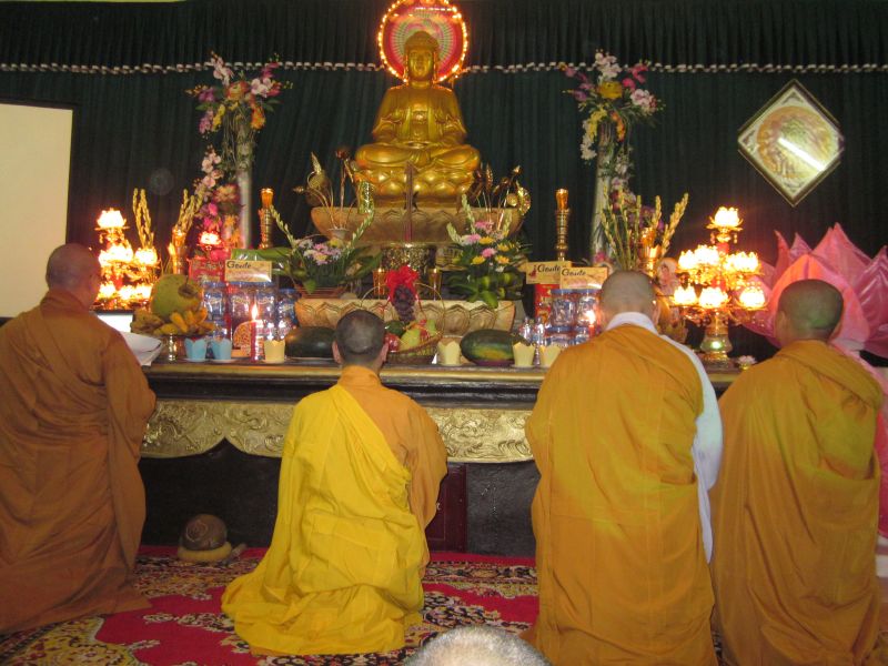 Nam Định: những hoạt động ý nhĩa trong ngày thứ 5  của khóa tu đạo đức tại chùa Vấn Khẩu