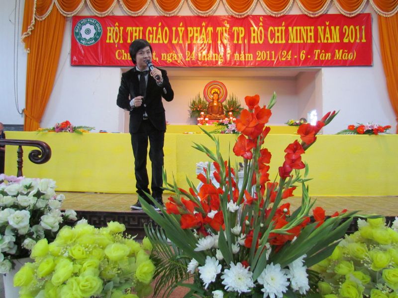 Một ngày ý nghĩa tại Hội thi giáo lý Phật tử cấp thành phố năm 2011