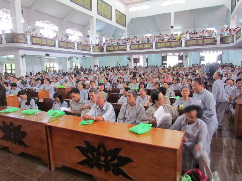 Một ngày ý nghĩa tại Hội thi giáo lý Phật tử cấp thành phố năm 2011