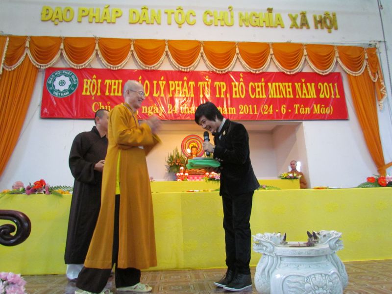 Một ngày ý nghĩa tại Hội thi giáo lý Phật tử cấp thành phố năm 2011