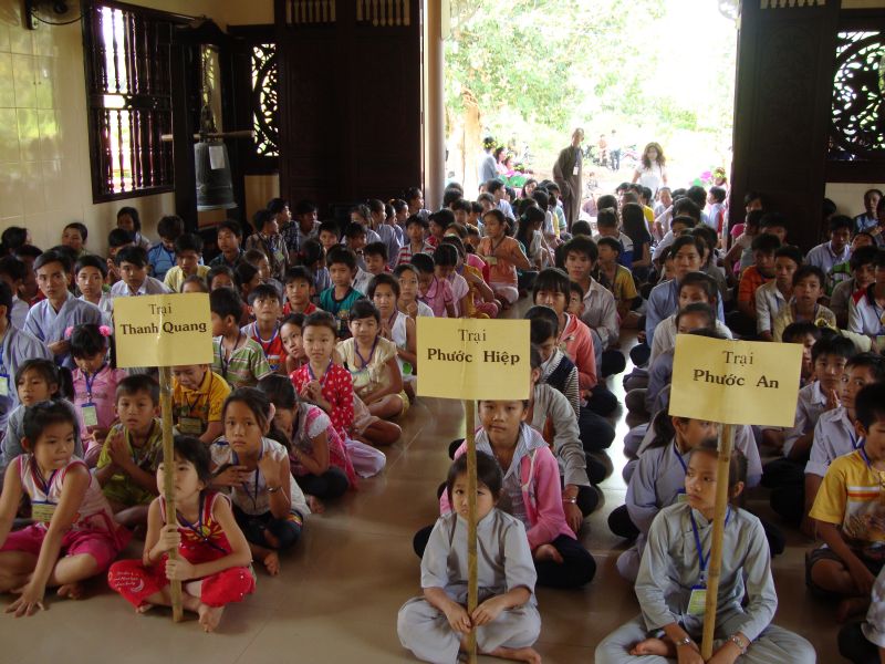 Vĩnh Long: chùa Thanh Quang khai mạc Hội trại Tuổi trẻ &amp; Phật giáo lần 1