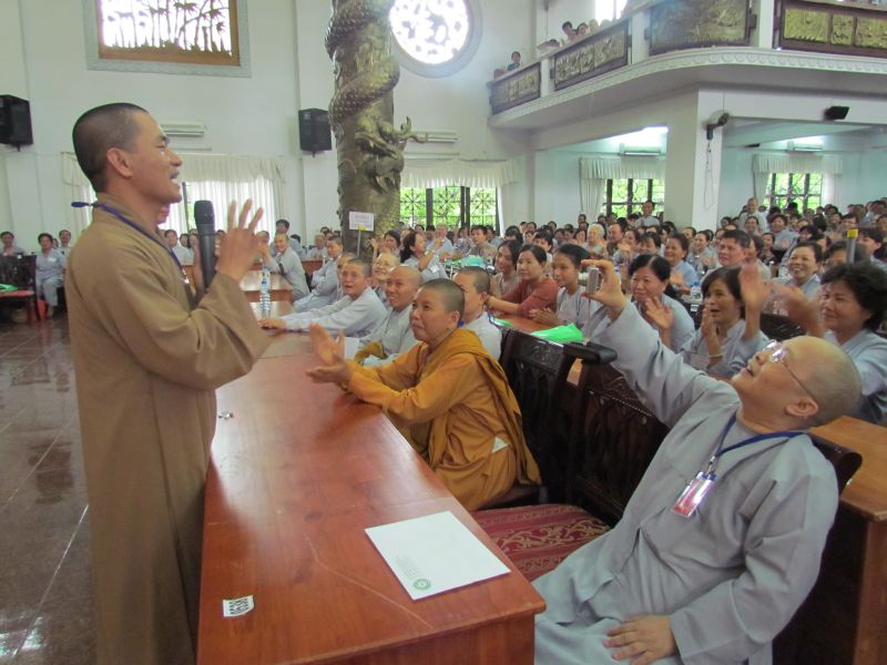 Một ngày ý nghĩa tại Hội thi giáo lý Phật tử cấp thành phố năm 2011