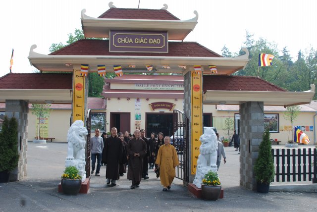 Kết thúc chuyến hoằng pháp tại chùa Giác Đạo