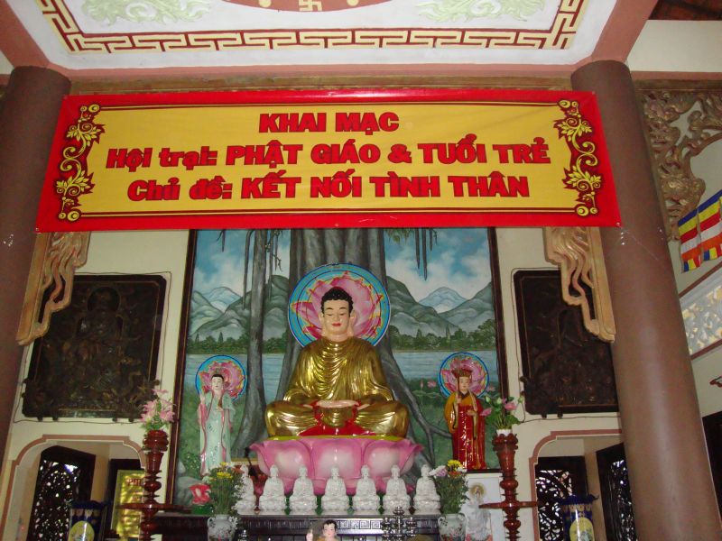 Vĩnh Long: chùa Thanh Quang khai mạc Hội trại Tuổi trẻ &amp; Phật giáo lần 1