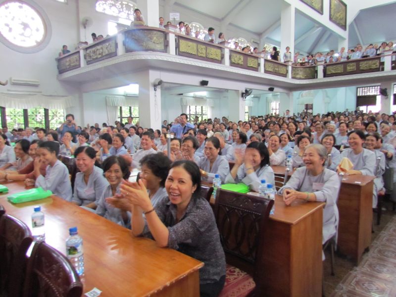 Một ngày ý nghĩa tại Hội thi giáo lý Phật tử cấp thành phố năm 2011