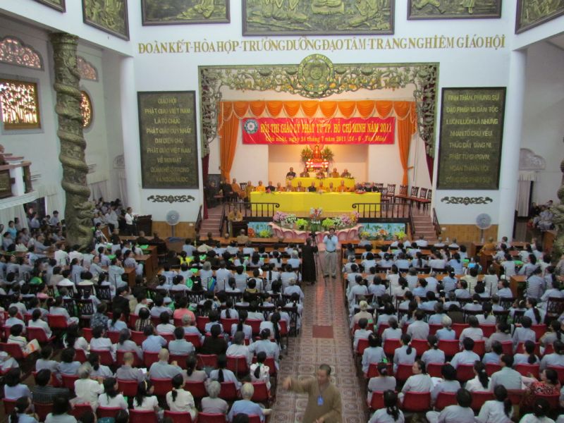 Một ngày ý nghĩa tại Hội thi giáo lý Phật tử cấp thành phố năm 2011