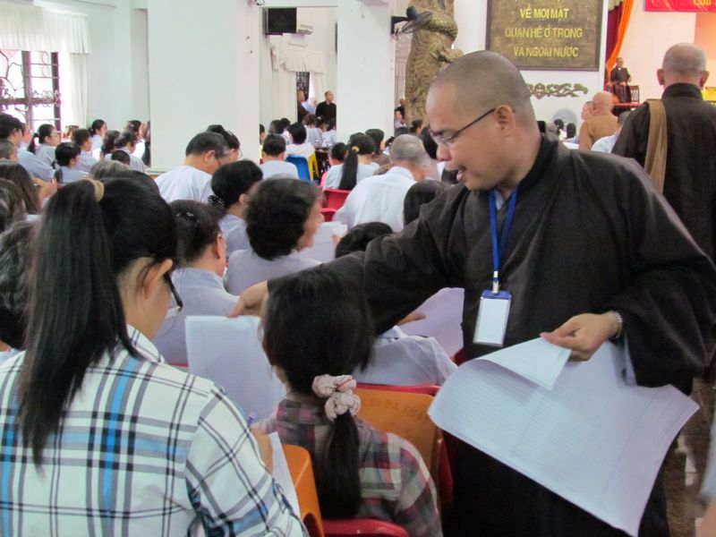 Một ngày ý nghĩa tại Hội thi giáo lý Phật tử cấp thành phố năm 2011