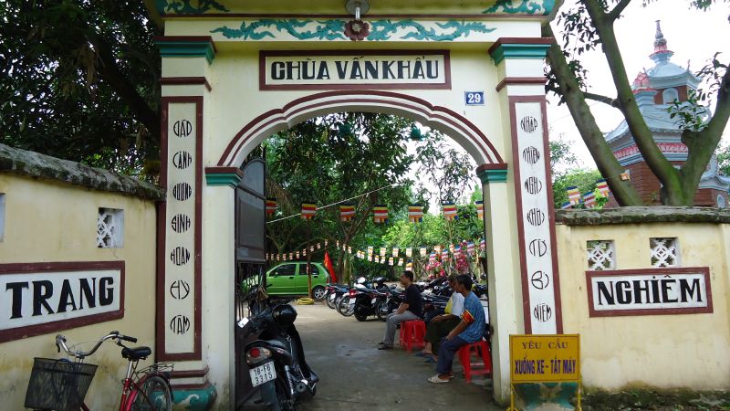 Nam Định: chùa Vấn Khẩu Phường Cửa Nam khai giảng khóa tu đạo đức cho Thanh thiếu niên