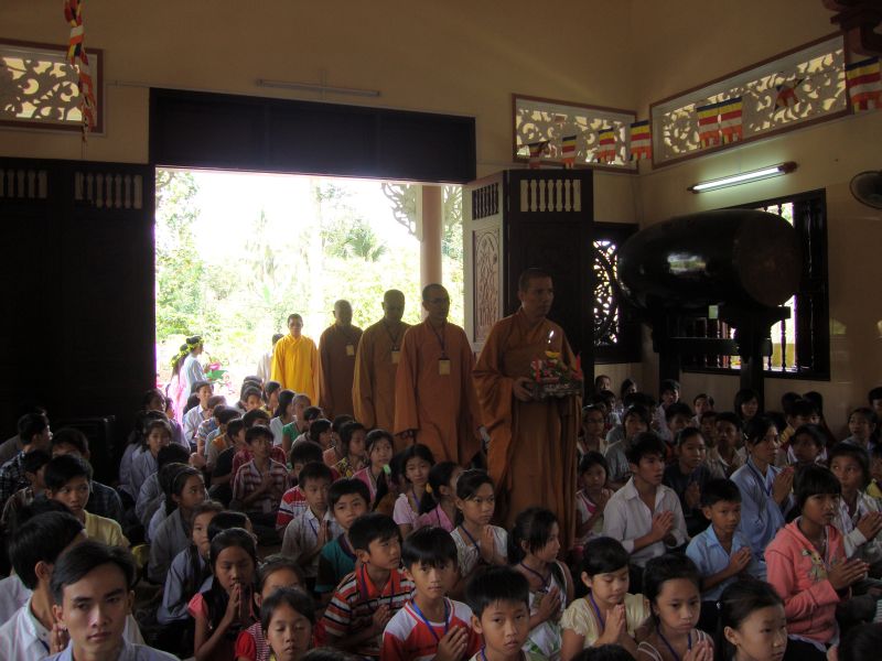 Vĩnh Long: chùa Thanh Quang khai mạc Hội trại Tuổi trẻ &amp; Phật giáo lần 1