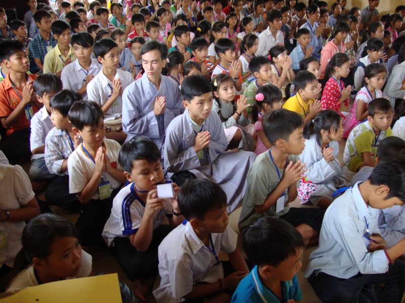 Vĩnh Long: chùa Thanh Quang khai mạc Hội trại Tuổi trẻ &amp; Phật giáo lần 1