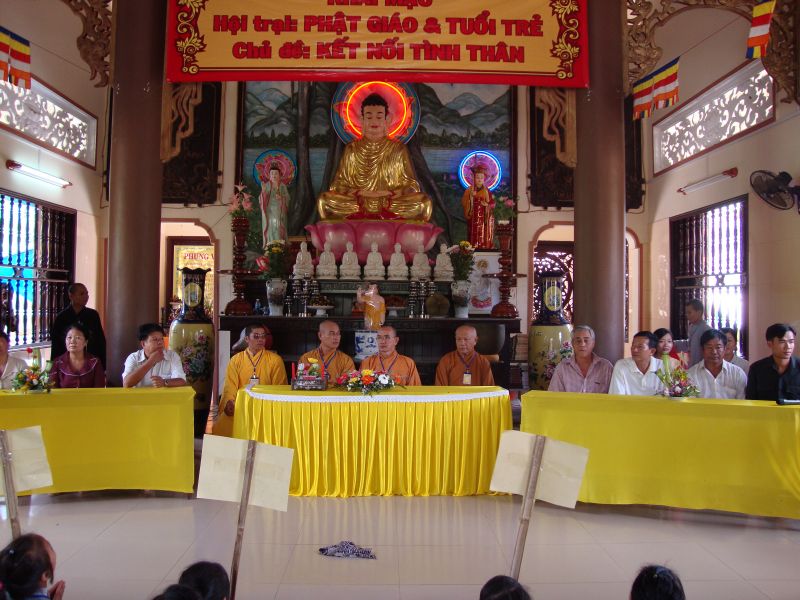Vĩnh Long: chùa Thanh Quang khai mạc Hội trại Tuổi trẻ &amp; Phật giáo lần 1