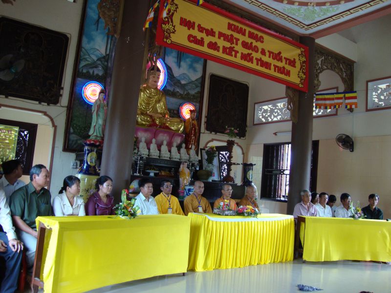 Vĩnh Long: chùa Thanh Quang khai mạc Hội trại Tuổi trẻ &amp; Phật giáo lần 1