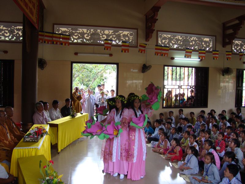 Vĩnh Long: chùa Thanh Quang khai mạc Hội trại Tuổi trẻ &amp; Phật giáo lần 1