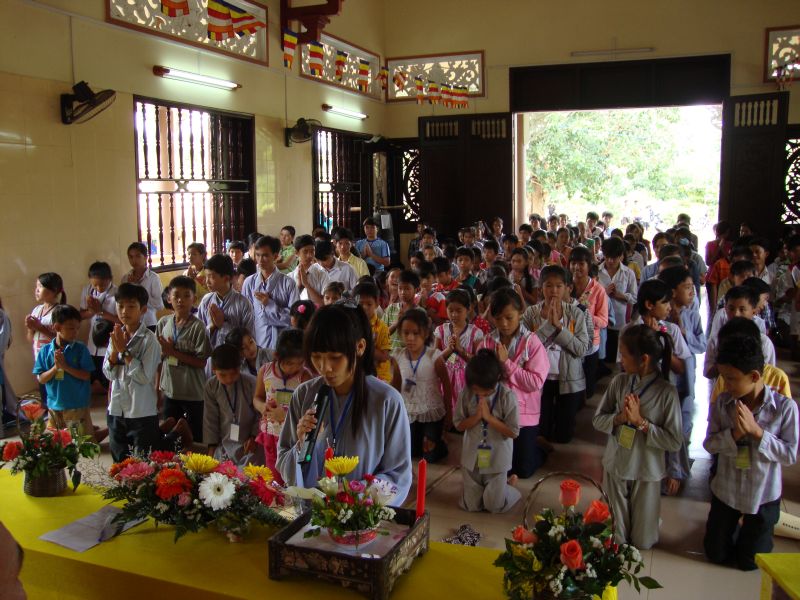Vĩnh Long: chùa Thanh Quang khai mạc Hội trại Tuổi trẻ &amp; Phật giáo lần 1