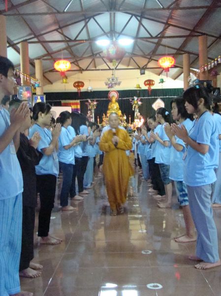 Nhật ký một ngày tại khoá tu đạo đức chùa Vấn Khẩu - thành phố Nam Định