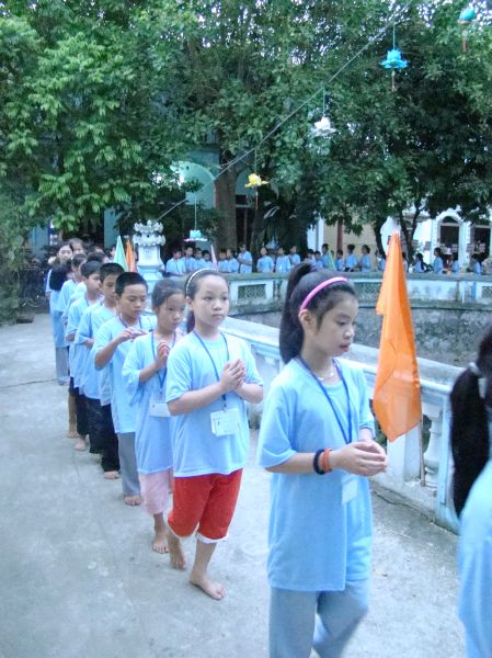 Nhật ký một ngày tại khoá tu đạo đức chùa Vấn Khẩu - thành phố Nam Định