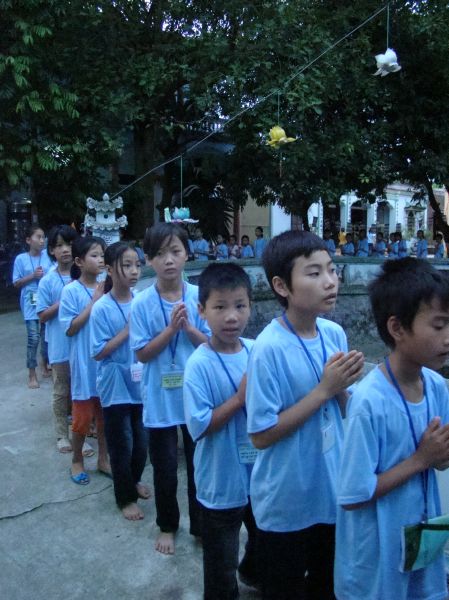 Nhật ký một ngày tại khoá tu đạo đức chùa Vấn Khẩu - thành phố Nam Định