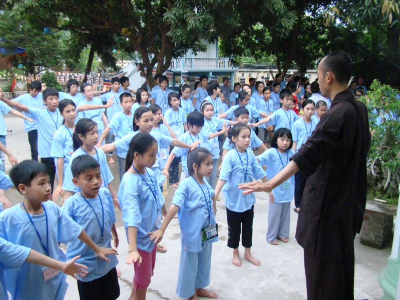 Nhật ký một ngày tại khoá tu đạo đức chùa Vấn Khẩu - thành phố Nam Định