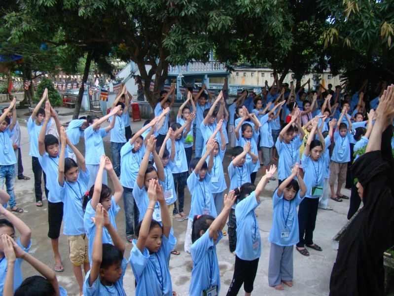 Nhật ký một ngày tại khoá tu đạo đức chùa Vấn Khẩu - thành phố Nam Định
