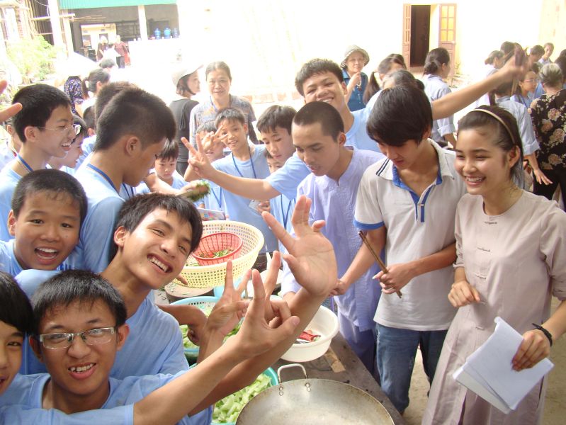 Nhật ký một ngày tại khoá tu đạo đức chùa Vấn Khẩu - thành phố Nam Định