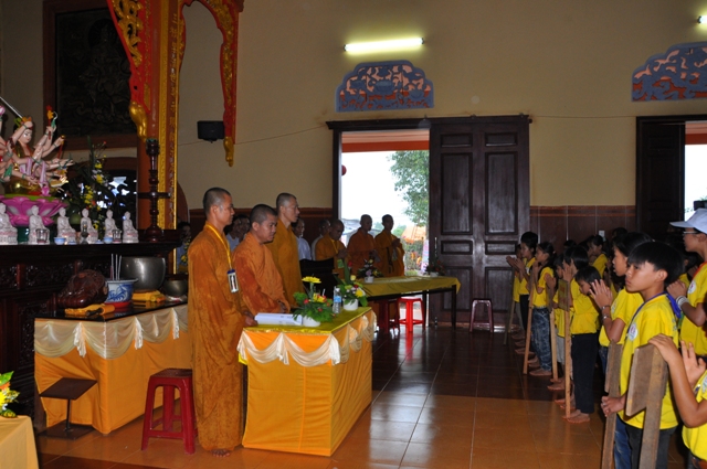 Khai mạc khóa tu mùa hè chùa Hoa Khai - tỉnh Đắk Nông