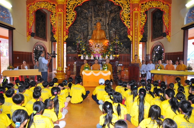 Khai mạc khóa tu mùa hè chùa Hoa Khai - tỉnh Đắk Nông