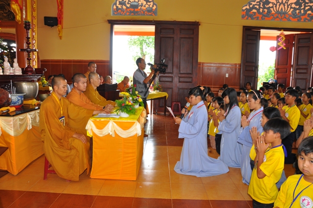 Khai mạc khóa tu mùa hè chùa Hoa Khai - tỉnh Đắk Nông