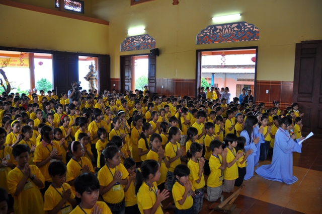Khai mạc khóa tu mùa hè chùa Hoa Khai - tỉnh Đắk Nông