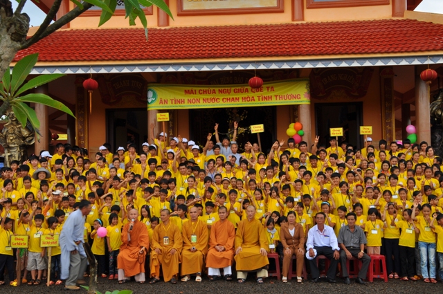 Khai mạc khóa tu mùa hè chùa Hoa Khai - tỉnh Đắk Nông