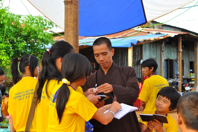 Bế mạc khóa tu mùa hè tại chùa Hoa Khai