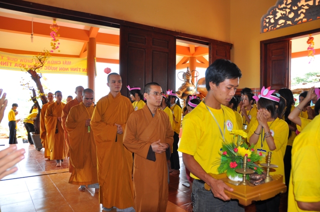 Bế mạc khóa tu mùa hè tại chùa Hoa Khai