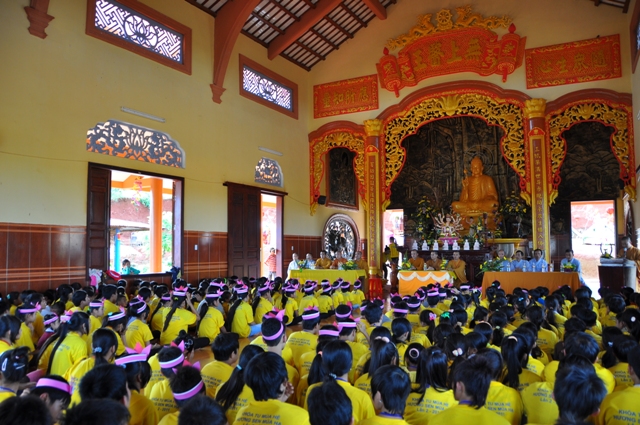 Bế mạc khóa tu mùa hè tại chùa Hoa Khai