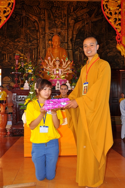 Bế mạc khóa tu mùa hè tại chùa Hoa Khai