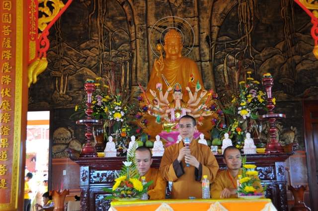 Bế mạc khóa tu mùa hè tại chùa Hoa Khai