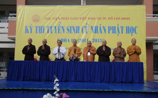 Học viện Phật giáo Việt Nam tại TP. Hồ Chí Minh  tuyển sinh Cử nhân Phật học khóa IX