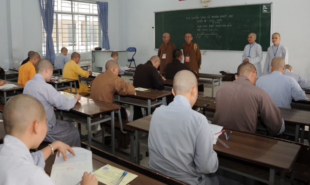 Học viện Phật giáo Việt Nam tại TP. Hồ Chí Minh  tuyển sinh Cử nhân Phật học khóa IX