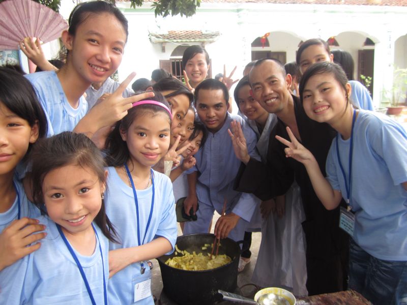 Nhật ký một ngày tại khoá tu đạo đức chùa Vấn Khẩu - thành phố Nam Định